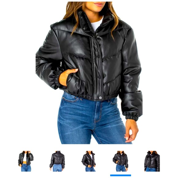 Women’s quilted puffer jacket - Picture 1 of 9